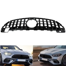 GT Panamericana stil Kühlergrill Schwarz Glänz für Mercedes C W206 S206 ab.2021