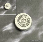 Rutland Bullion Co. 5 Gram Button (Small) Hand Poured Silver Bar .999 Silver