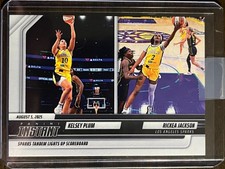 2025 Panini Instant WNBA #203 Kelsey Plum Rickea Jackson Los Angeles Sparks