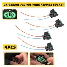 Wire Female Pigtail C H11 Harness Two Head Light Lamp Fog Bulb Connector Repair