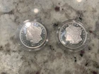 Lot of 2 - 1 Troy oz Sunshine Mint Morgan .999 Fine Silver Round SMI