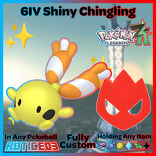 ✨ Shiny Alpha Chingling 6IV + EVs ✨ Pokemon Legends ZA 🚀 Fast 🚀