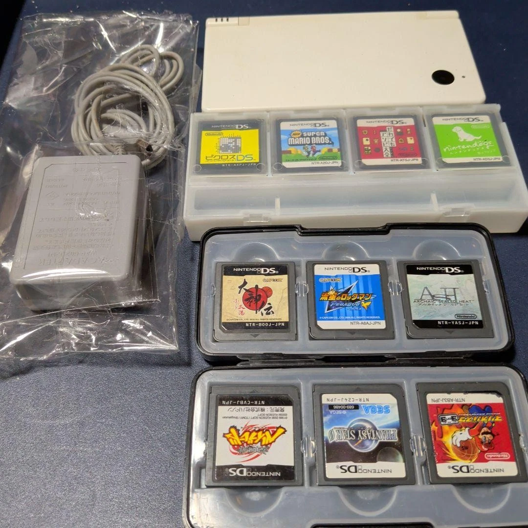 ニンテンドーDS白　11枚ソフト付き Nintendo DS NTSC-J White Video Game Consoles for sale | eBay