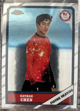 2026 Topps Chrome Olympics Nathan Chen - Figure Skating #T86-5 1986 Tribute