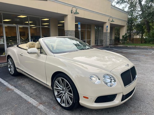 2013 Bentley Continental 2dr Conv