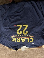 Caitlin Clark Indiana Fever WNBA T-Shirt Dark Blue Size 2XL