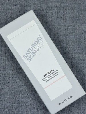 SATURDAY SKIN Pretty Pop Probiotic Power Whipped Cream 1.52oz/45mL FULL SZ $45
