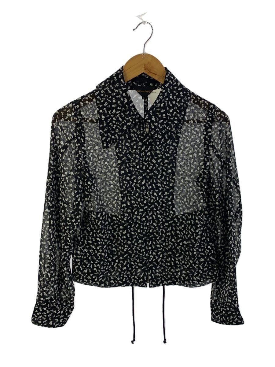 ALTRA COMME des GARCONS OTHER JACKET S POLIESTERE NERO MOTIVO FIORI GE J059