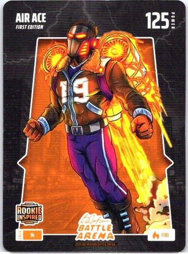 2026 Bo Jackson Battle Arena Air Ace 1st Edition RC FIRE Ace Bailey