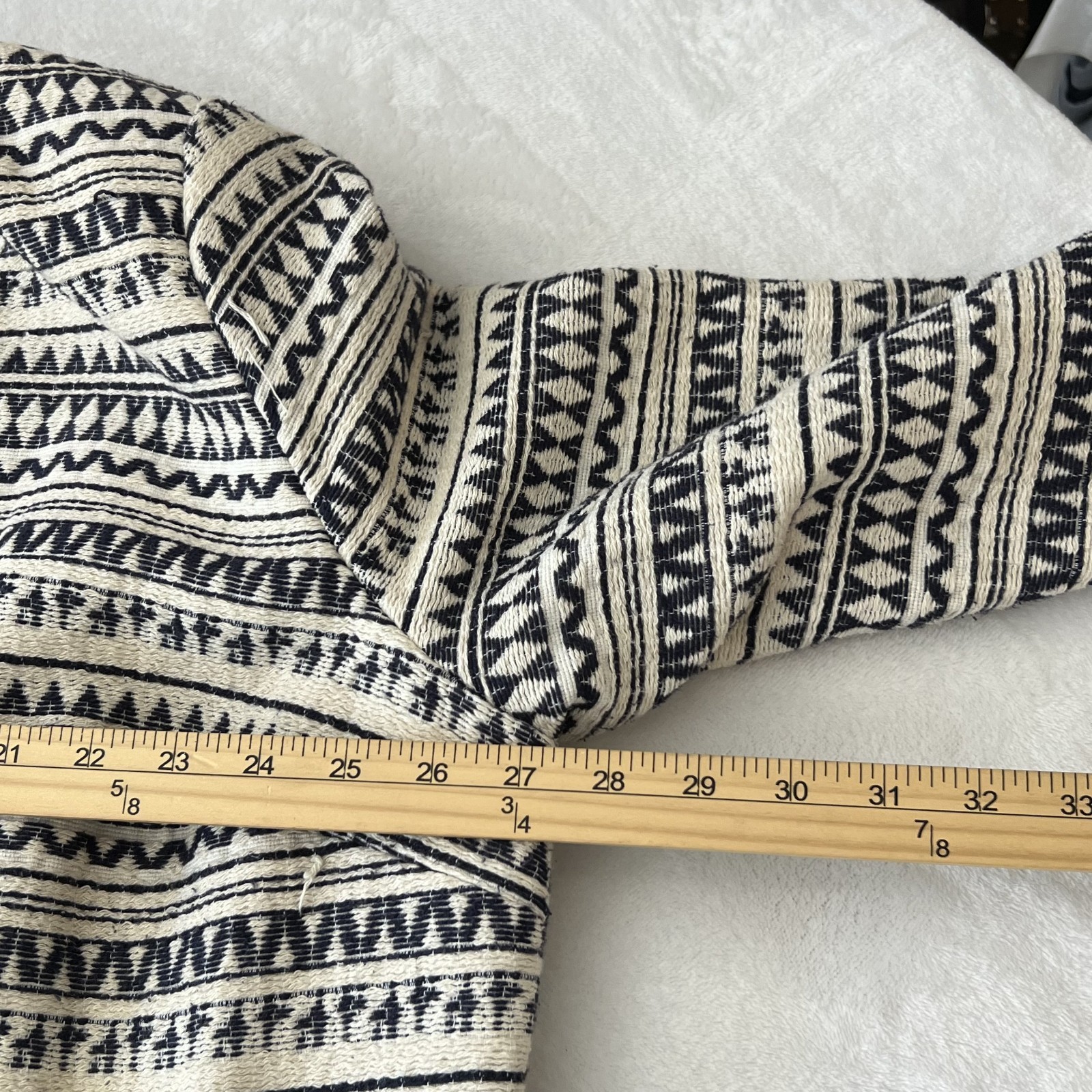 Aztec Pattern Womens Mid Length Jacket Profession… - image 3