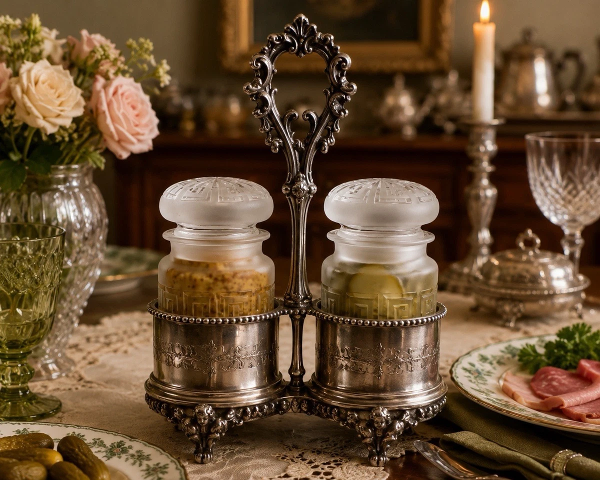 Antique Pickle Jar Other US Silver-Plated Antiques for sale | eBay