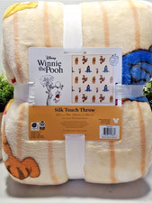 Winnie The Pooh Friends 60 X 70 Silk Touch Throw Blanket