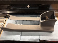 2001-2002 Chevy Gmc Silverado Sierra Crew Cab Rear Seat Bezel Trim Pair 15043021