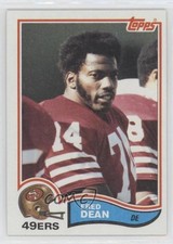 1982 Topps Fred Dean #483 HOF 0w6m