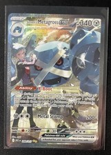 Steven's Metagross EX 289/217 Full Art Holo Doppio Pokémon Raro TCG