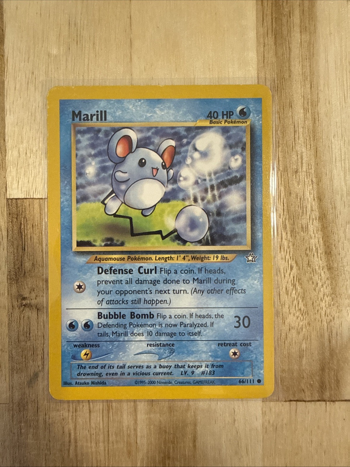 Pokémon Marill Neo Genesis 66/111 2000