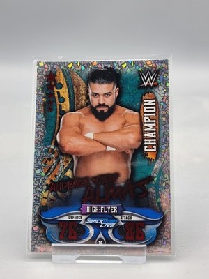 2018 Topps WWE Slam Attax Live High-Flyer Andrade Cien Almas Andrade Almas #14