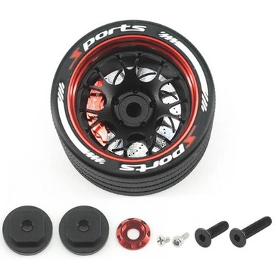 Fastrax BBS Aluminium Lenkrad für Sanwa, Futaba und FlySky - Rot FAST422R