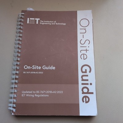 On-Site Guide Amendment 2 BS 7671:2018+A2:2022 9781839532276