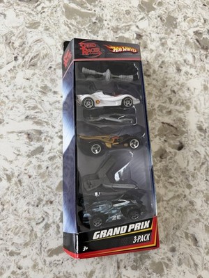 Hot Wheels Speed Racer Grand Prix 3-Pack 1:64 Diecast Cars Unopened Box
