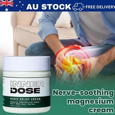INNER DOSE Joint Care Cream Nerve Relief Magnesium Nerve Soothing Cream 120ml