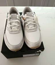 adidas W S2G SL Leather 25 Women’s Spikeless Golf Trainers White/Grey UK 6