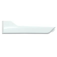 Polaris Exterior Door Accent Panel, White Lightning