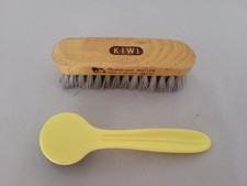 Vintage Kiwi Horsehair Shoe Brush - Western Germany - Plus Dauber / Applicator