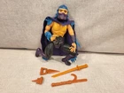 Vintage 1988 TMNT Shredder Action Figure w/ Cape, Belt, Accessories