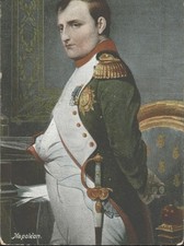 Napoleon Bonaparte Military Uniform Portrait Postcard Museo de la Batalla