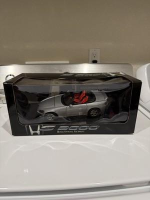 AutoArt 1/18 Honda S2000 OEM Optional Equipment Version Silver Very Rare In Box