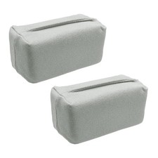 Suede Microfiber Applicator Pad, Ceramic Coating Sponge 2PCS, Gray