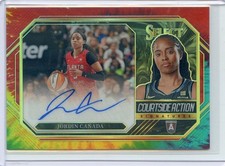 2024 Panini Select WNBA JORDIN CANADA Courtside Action Auto Tie-Dye Prizm /25