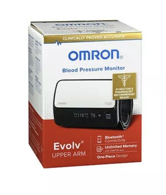 Omron Evolv  Wireless Upper Arm Blood Pressure Monitor New BP7000