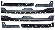 2014-2018 Chevy Gmc Pickup Factory Style Outer/Inner Rocker Panel SET Crew Cab