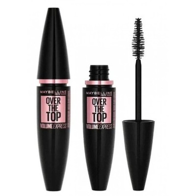 GEMEY MAYBELLINE MASCARA OVER THE TOP VOLUM EXPRESS SCHWARZ NEU BLISTER