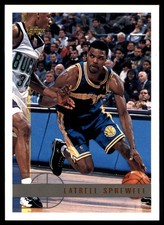 Latrell Sprewell 1997-98 Topps #51 Warriors NBA READ FREE SHIPPING AutographDen