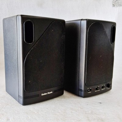 Radio Shack Mini Stereo Amplified Speaker System - 40-1361 Working