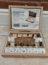 Trend router bit Set /dh1x1/4tc 12 Piece Dolls House Cutter Set