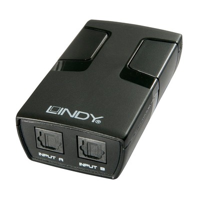 LINDY 70405 Toslink Schalter mit Ersatznetzteil B-WARE