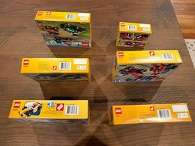 Lego Creator 3 in 1 Lot NEW Sealed - 31002, 31030, 31043, 31055, 31056, 31072