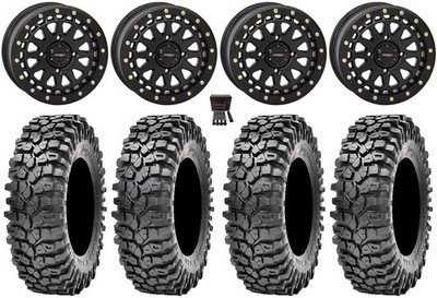 System 3 SB-6 15'' Wheels Black (4+3) 32'' Roxxzilla 396 Tires Can-Am Mav X3