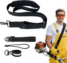 Universal Adjustable Shoulder Strap Harness - Trimmer Strap For Weed Eater Stri Universal Adjustable Shoulder Strap Harness - Trimmer Strap For Weed Eater Stri