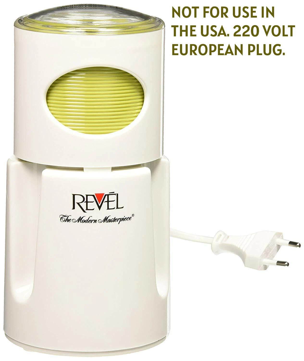 Revel CCM104 220 Volt Wet Dry Coffee Spice Grinder 220V 240V For Export Overseas
