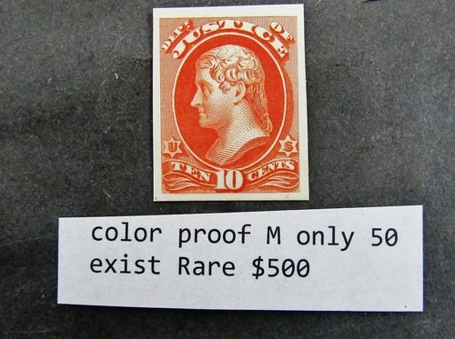 nystamps US Stamp Color Proof Mint Only 50 Exist Rare Paid $500   M20x938