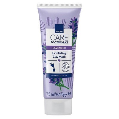 AVON Foot Works Lavendel-Tonerde-Maske für die Füße