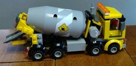 Lego City 60018 Cement Mixer Truck Complete Set with Box Instructions 