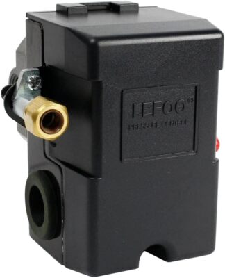 LeFoo Heavy Duty 26 Amp Pressure Switch 95 125 PSI with Unloader Valve 4 Port
