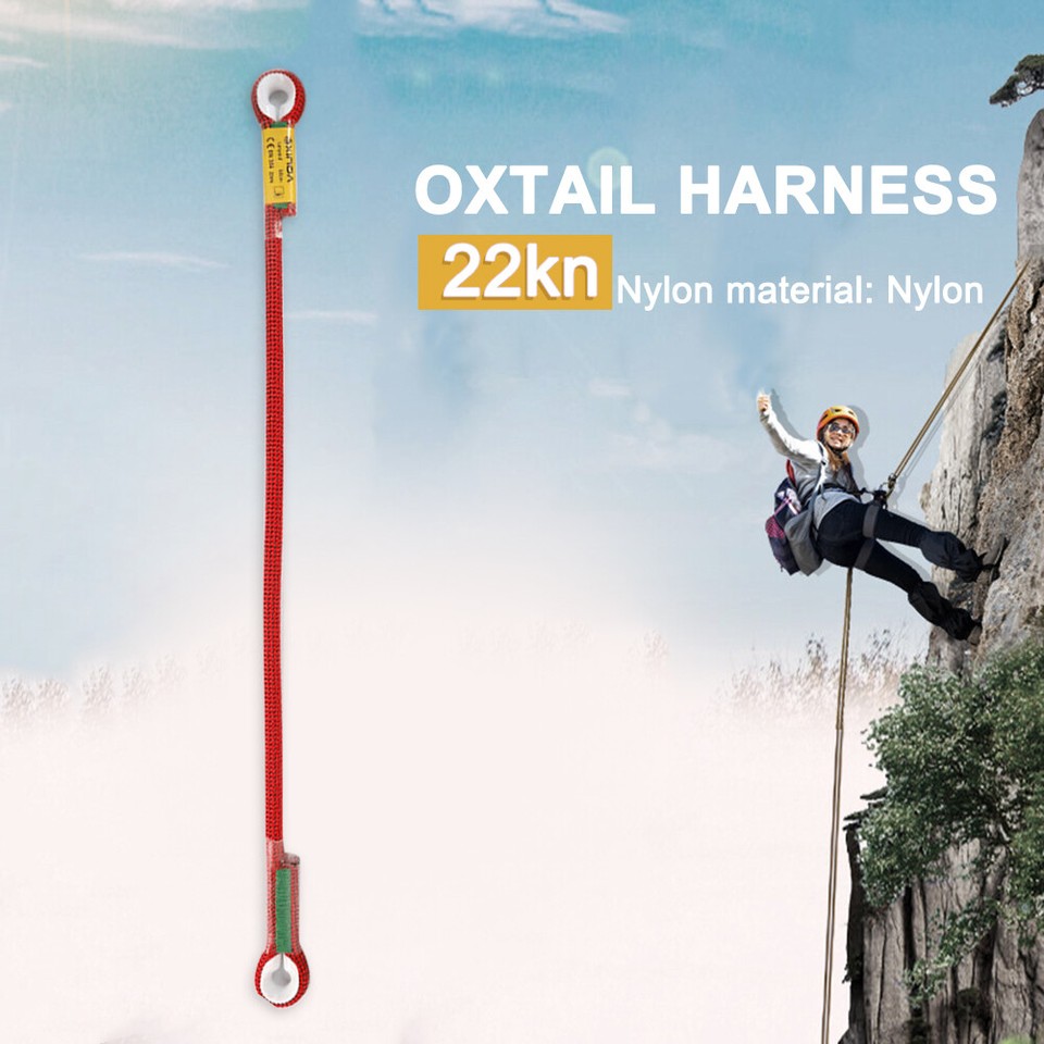 Oxtail Rope Downhill Protector Lanyard Safety Belt Outdoor Climbing