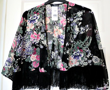 Bnwt - Jane Norman Jacket Cover Up Size 10 - Rrp £30 - Oriental Shrug Bolero